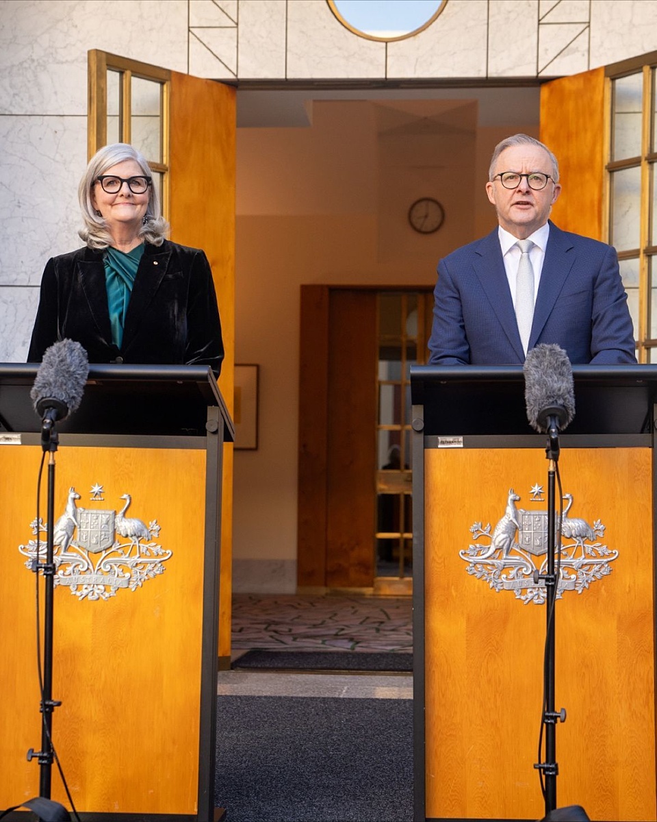 Sam Mostyn and Albo