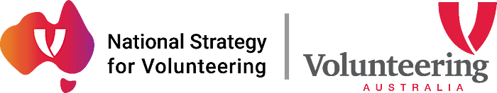 National Strategy for Volunteering logo