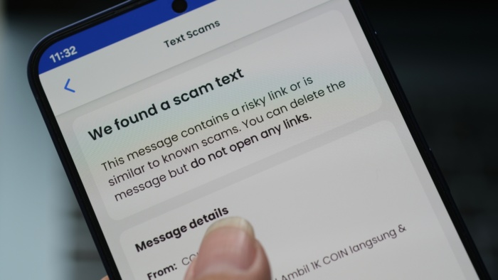 Shutterstock scam text
