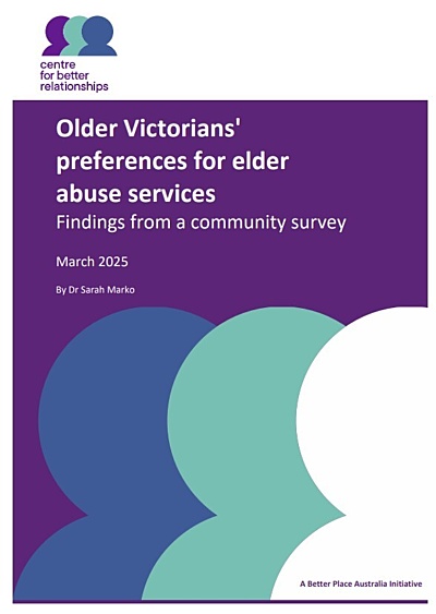 Elder abuse study