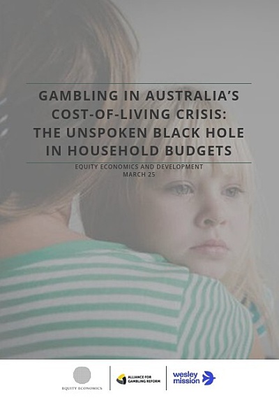 Wesley Mission gambling report cover