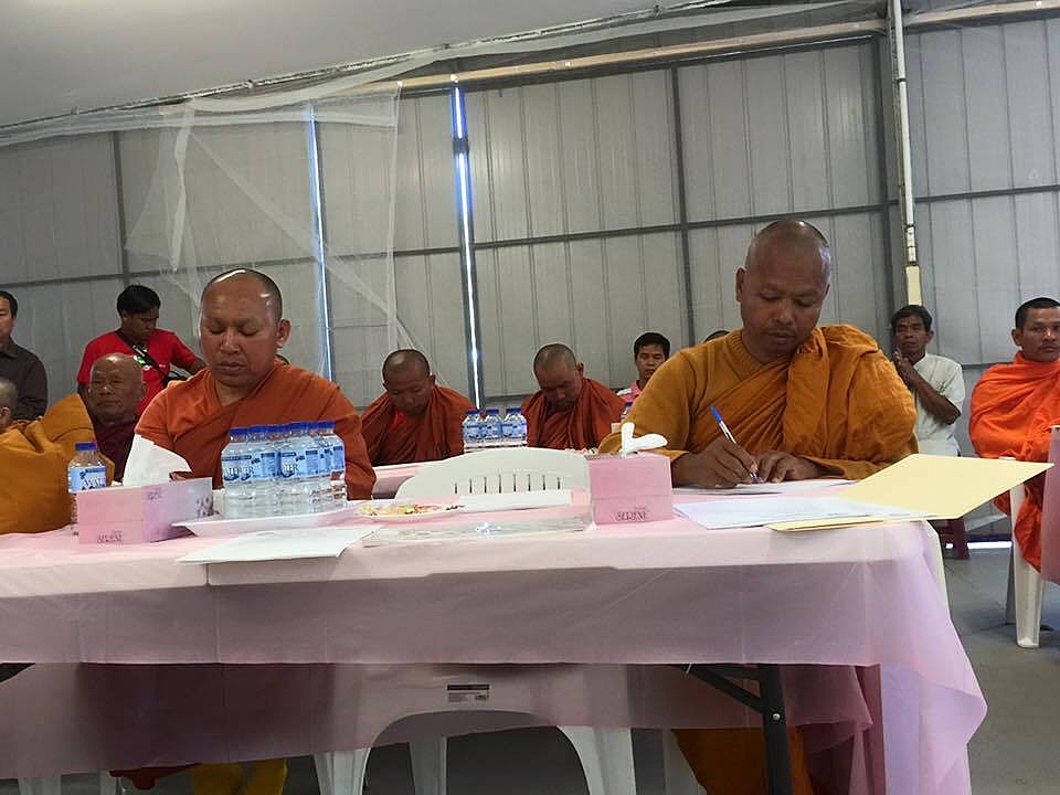Buddhist Monks Meet