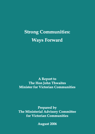Strong Communities