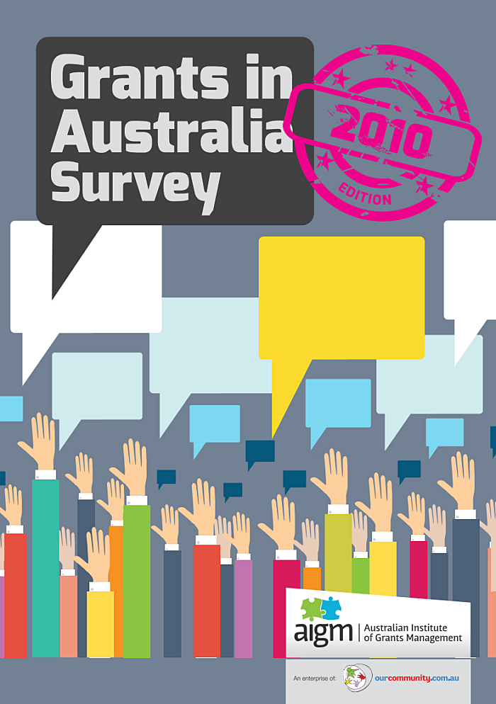Grantsin Australia2010cover
