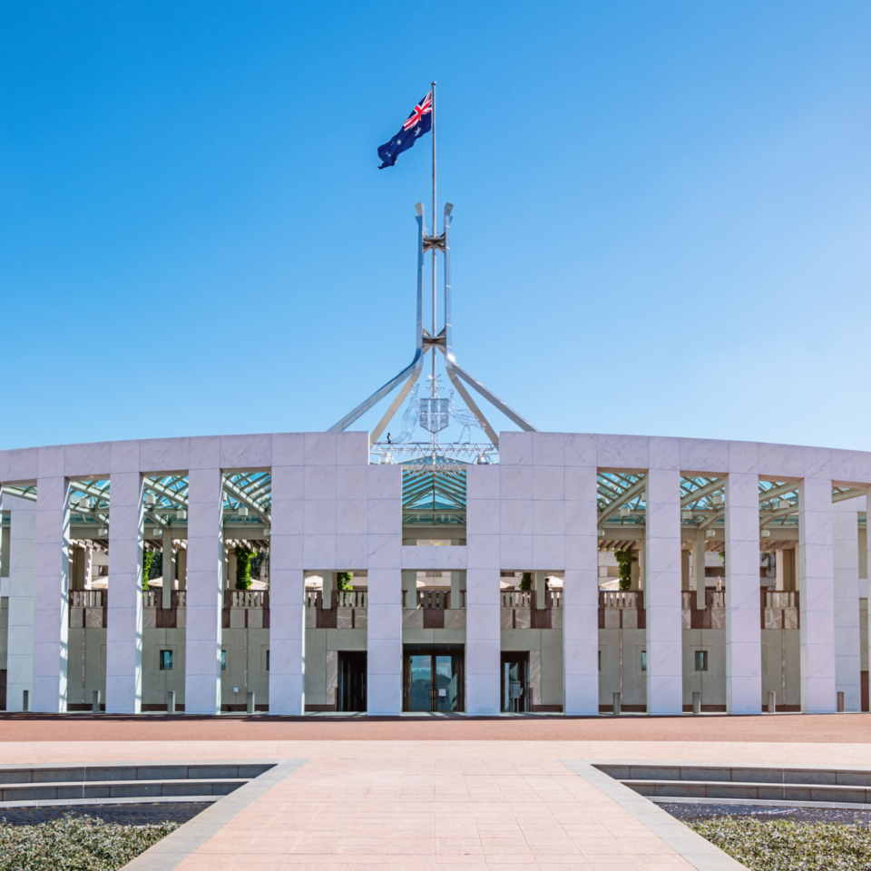 Federal budget square