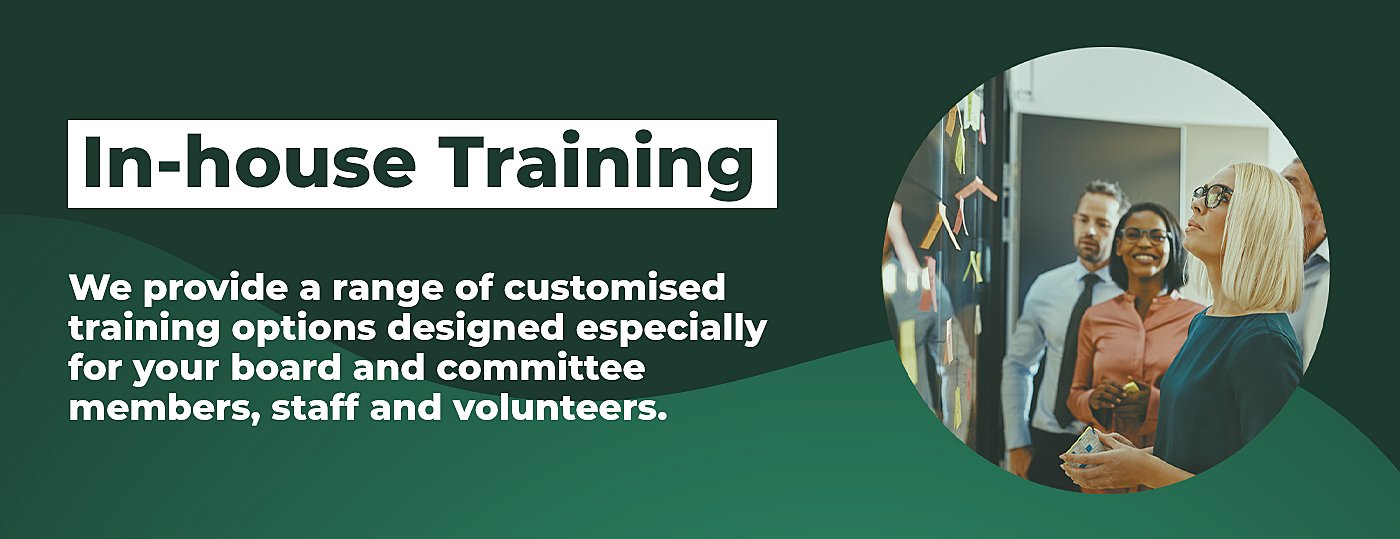 Inhouse training banner